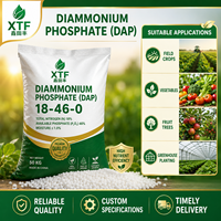 Pupuk Diammonium Fosfat DAP 18-46-0 CAS 7783-28-0 Kelas Pertanian Granular Nutrisi Fosfor Grosir Pabrik