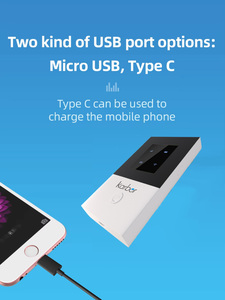 Karbor 4G LTE Mini Mifis Router 150Mbps Wifi <span class=keywords><strong>D</strong></span>-<span class=keywords><strong>Link</strong></span> 4G Router móvil Módem 2100mAh Batería Ranura para tarjeta SIM para VoIP al aire libre - Product Image 2