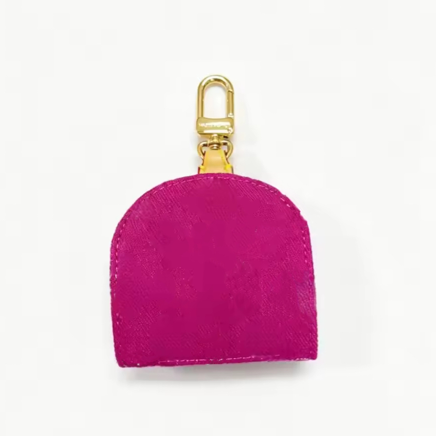 Distributeur de sacs à déjections canines rose rouge
