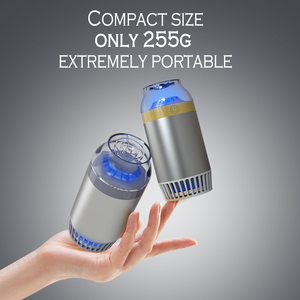 Purificador de Aire Portátil Inteligente de Alta Eficiencia, Compacto, Recargable, con Filtro de Aire UV TiO2 Fotocatalítico para Automóvil y Refrigerador - Product Image 4