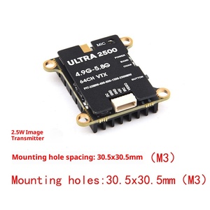 Transmisor RC de 1.6W/2.5W/3W, 4.9-5.8G, VTX de Alta Potencia Simulado, Vuelo de Larga Distancia, Hecho en China - Product Image 4