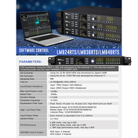 Nuoxun Équipement de sonorisation audio professionnel Processeur DSP numérique de haute qualité Ti pour la gestion des haut-parleurs Filtre XTA 96K FIR