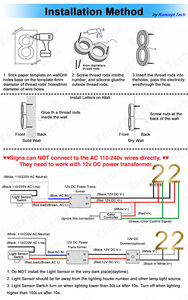 Insegna LED 3D Personalizzata in Acrilico Retroilluminata <span class=keywords><strong>con</strong></span> Trasformatore, Impermeabile IP65, Alimentazione AC, Cartello Pubblicitario per Esterni per Attività Commerciali - Product Image 6