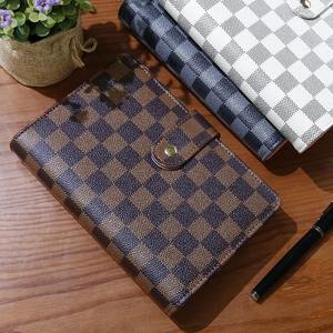 สมุดบันทึกแบบถอดได้อเนกประสงค์ A6 ลายมาการอง 50 แผ่น ปกหนังคุณภาพสูง พิมพ์ลายตารางสี่สี - Product Image 6