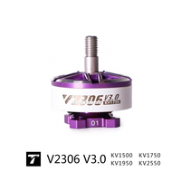 Moteur Velox V2306 V3.0 1950KV 6S T-Motor, mise à niveau économique pour drone FPV, contrôle fluide, haute puissance pour quadricoptère freestyle 5 pouces