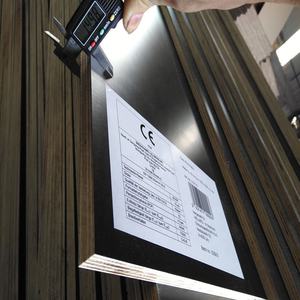 Lapisan Antislip Kualitas CE Berwajah Kayu Lapis Birch Inti Lem Fenolik Bertekstur Konstruksi Bekisting Kayu Lapis 18Mm Kayu Bermain - Product Image 4