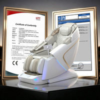Nouvelle Arrivée Fauteuil de Massage de Luxe 4D Manipulator Finition Laquée Piano Zéro Gravité Usage Domestique Vente Directe Usine