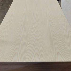 แผ่นไม้อัดไม้โอ๊คสีขาวแบบผ่าสี่ส่วนแยกเป็นเส้นตรงฟอร์มาลดีไฮด์ E2สองด้าน MDF - Product Image 3