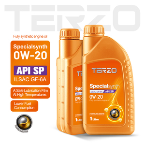 น้ำมันเครื่องสังเคราะห์แท้ TERZO Specialsynth 0W-20 ขนาด 1 ลิตร มาตรฐาน API SQ ILSAC GF-6A - Product Image 2