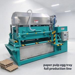Máquina para Bandejas de Huevos, Ecológica y Duradera, Venta Directa de Fábrica, para Moldeo de Pulpa de Papel - Product Image 1