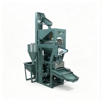 Machine à décortiquer le riz à grande échelle pour usage commercial, à haut rendement, avec mécanisme de levage électrique, alimentation automatique et élimination des impuretés