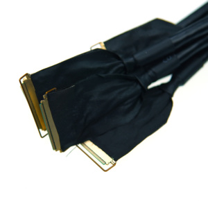 كابل شاشة LVDS مخصص من المصنع طراز 20453-040T-030، 40 دبوس، مسافة بين الأطراف 0.5 مم، سلك مضاد للتداخل للوحة اللمس الصناعية - Product Image 3