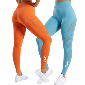 เลกกิ้งผ้าตาข่ายสำหรับผู้หญิงเลกกิ้งออกกำลังกายแบบวันพีชเลกกิ้งออกกำลังกายเล่นโยคะสินค้าออกใหม่2023 - Product Image 1