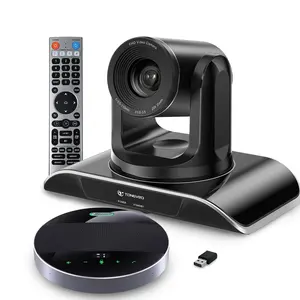 Kits de conférence vidéo et audio tout-en-un les plus vendus avec caméra PTZ NDI HDM1 SDI 20x Zoom et haut-parleur BT