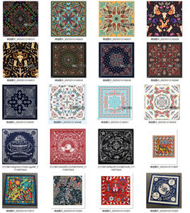 ผ้าพันคอโพลีเอสเตอร์ลายเพสลีย์ ขนาด 22*22 นิ้ว สไตล์ฮิปฮอป สำหรับปั่นจักรยาน หรือสวมคาดศีรษะ - Product Image 5