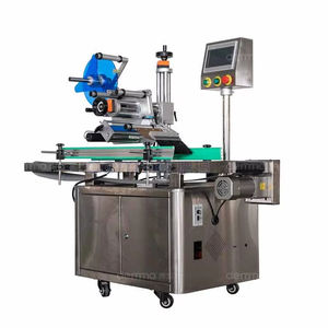 Machine d'étiquetage automatique personnalisée pour bouteilles rondes en plastique, pots et bocaux, à prix avantageux - Product Image 1