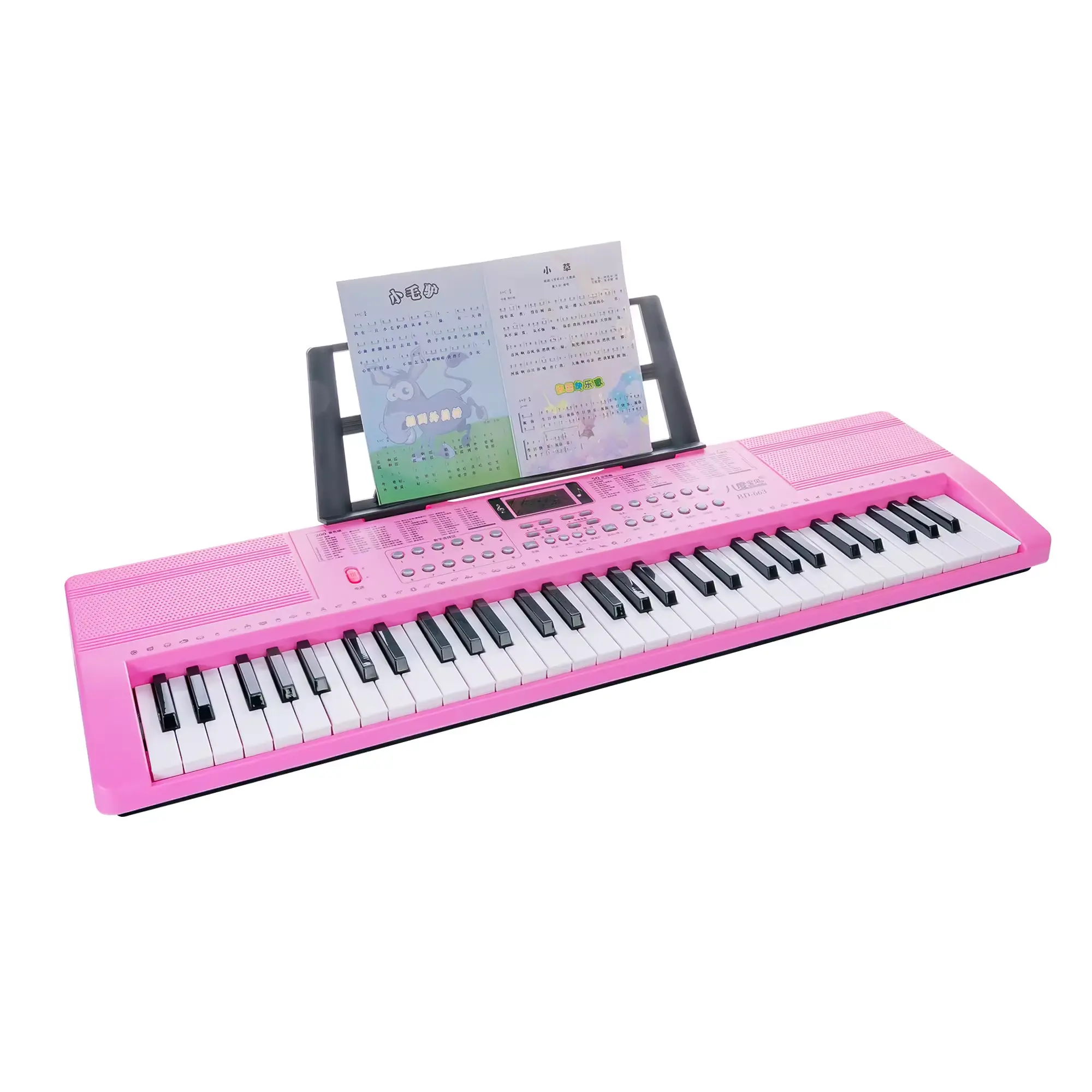 BD Music Órgano electrónico Piano 61 teclas Teclado Instrumento musical Soporte de teclas Teclado de piano inteligente para venta al por mayor