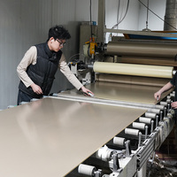 Láminas Decorativas de Chapa de Madera de Bambú Modernas a Precio de Fábrica, con Revestimiento de Papel, Resistentes al Fuego y al Agua, para Sala de Estar, Hogar y Oficina