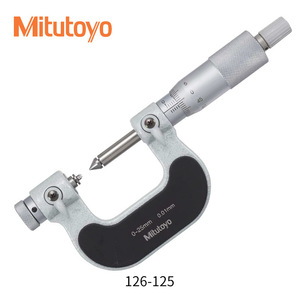 Micrómetro Digital de Roscas Mitutoyo de China, Serie 326/126, con Bancos de Medición Intercambiables - Product Image 1