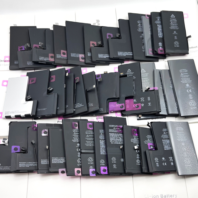High Capacity 100% Health 0 Cycle Battery for iPhone 6-17 Series Battery Replacement 18 Months Warranty