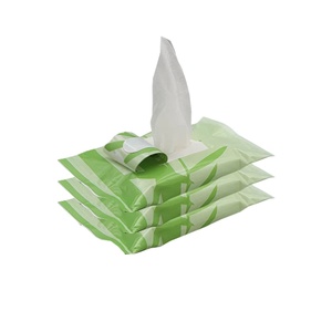 Lingettes en <span class=keywords><strong>bambou</strong></span> biodégradables sans plastique OEM, portables pour les voyages, 10 lingettes jetables, lingettes à l'eau lavables, <span class=keywords><strong>bambou</strong></span> renouvelable et viscose à base de pâte à papier - Product Image 2