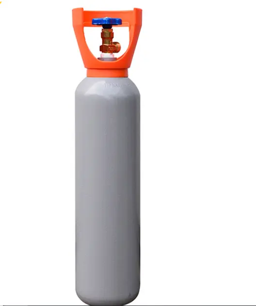 Eine Sauerstoff flasche Sauerstoff flasche d Typ handels übliche Sauerstoff flasche