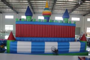 Aire de jeux gonflable géante commerciale QIQU, toboggan en PVC de 50 pieds (0,55 mm), ignifuge, pour 20 personnes, idéale pour la <span class=keywords><strong>location</strong></span> événementielle et <span class=keywords><strong>les</strong></span> usines - Product Image 5