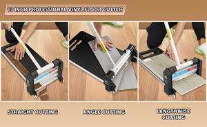 Planche de sol en vinyle stratifié de 9 pouces, carrelage <span class=keywords><strong>LVT</strong></span> LVP <span class=keywords><strong>PVC</strong></span>, outil en bois d'ingénierie, planche de vinyle de luxe, revêtement de sol en <span class=keywords><strong>PVC</strong></span>, coupe-guillotine - Product Image 3