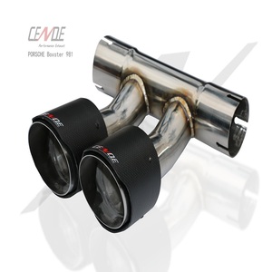 ท่อไอเสียสแตนเลสแบบ Catback Axleback สำหรับรถ Porsche Boxster และ Cayman 981 2.7 <span class=keywords><strong>3.4</strong></span> ผลิตโดย CENDE - Product Image 6