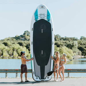 8-10 Person Giant SUP Paddle Board <b>Inflatable</b> Water Amusement Facility for Water Sports - Product Image 4