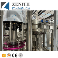 Machine de remplissage automatique de bière avec système de nettoyage en ligne CIP, équipement d'embouteillage hygiénique de qualité alimentaire