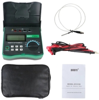 DUOYI DY4106 Digital milli-ohm Meter HD LCD, 4 kawat Multimeter resistansi rendah 10u-200kΩ kendaraan energi baru
