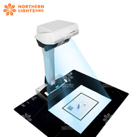 Scanner 16 millions de pixels pour projecteur présentateur Scanner de documents portable à grande vitesse pour papier et livre