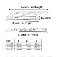 Rail de levage automatique pour table carrée à ronde, pliable et télescopique, avec guide à ressort pour table à bascule