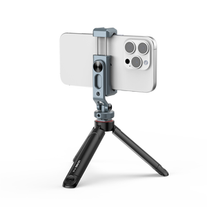 360 ° xoay người giữ điện thoại với Giày lạnh & 1/4 "-20 lỗ vít Ngang & dọc chụp kim loại chân máy gắn kết cho <span class=keywords><strong>iPhones</strong></span> - Product Image 4