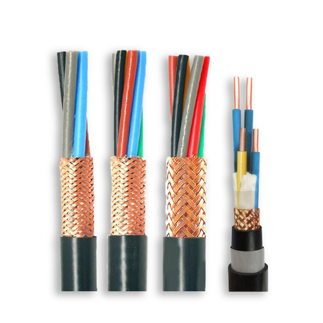 Industrial Control Cable with Copper Conductor PVC Rubber Insulation Silicon Jacket for Computer Instrumentation Applications