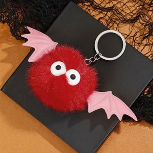 Llavero de silicona de murciélago de Halloween, colgante de peluche de monstruo para bolso, ideal para regalo de Navidad, venta al por mayor - Product Image 2