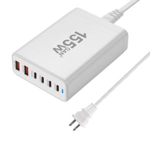 Customized logo High-power PD100W Fast Charging 4-port C-type USB Desktop Charger for Laptops for <b>Watches</b> - Product Image 1