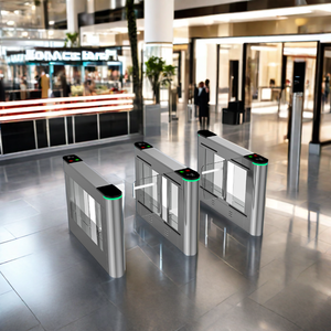 Puerta de barrera oscilante impermeable para exteriores ACS AUTO IP54 con RFID/Integración de acceso móvil - Product Image 4