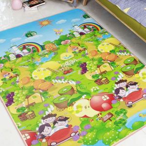 Tapis pour bébés et enfants, pliable, doux et lavable, organisateur de jouets, tapis de jeu pour enfants - Product Image 6