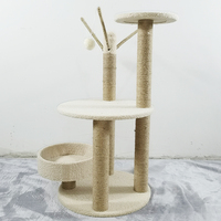 Support de griffoir pour chat en peluche durable, personnalisable, plateforme de saut pour chat, tapis