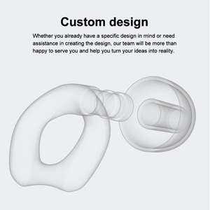 Bouchons d'oreille en silicone réutilisables pour dormir pour nager <span class=keywords><strong>Protection</strong></span> <span class=keywords><strong>auditive</strong></span> antibruit douce - Product Image 5
