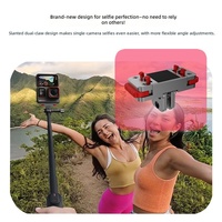 Compatible avec YI Ace Pro 2, base métallique à dégagement rapide magnétique pour accessoires de caméra d'action Insta360 X5/X4 Air, fabriqué en Chine