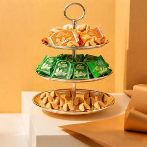 Boîte cadeau d'entreprise avec logo personnalisé, biscuits à message inspirant, biscuits de la fortune au matcha - Product Image 6