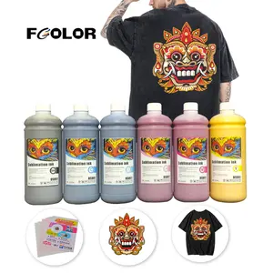 Tinta Fcolor Factory Direct Printing On Sublimation Papers Sublimation Tinta For Inkjet Printer