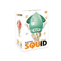 Jouet de poulpe dansant magique populaire pour enfants capteur automatique évitement d'obstacles décompression électrique calmar en plastique