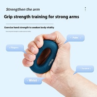 Anillo de Silicona para Fortalecer los Dedos, Entrenador de Muñeca y Dedos, Expansor Carpal, Dispositivo de Ejercicio para Brazos y Fitness