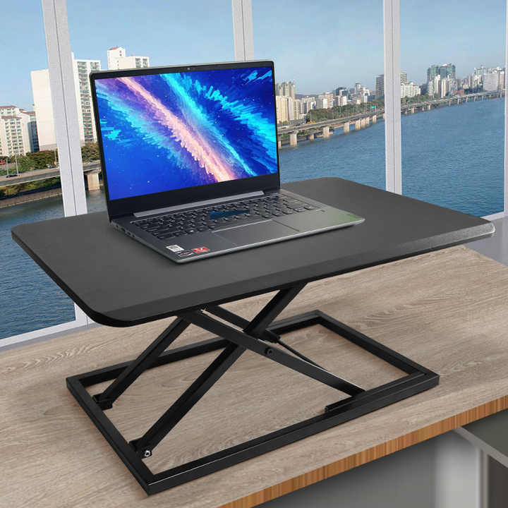Cheap Modern Ergonomic Office Desk Laptop Stand Manual Lifting Desk ...