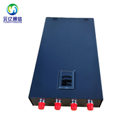 Panel de Conexiones de Fibra Óptica ODF Mini de 4 Puertos SC LC, para Montaje en Pared o Escritorio, Caja Terminal para Interiores/Exteriores, Red GSM/GPRS para FTTH