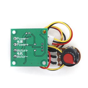 Regulador de Velocidad para Motor de CC 1.8V 3.7V 5V <span class=keywords><strong>6V</strong></span> 9V 12V Módulo de Regulación de Velocidad PWM 2A con Fusible JIAQISHENG JQS Cumple con RoHS - Product Image 5